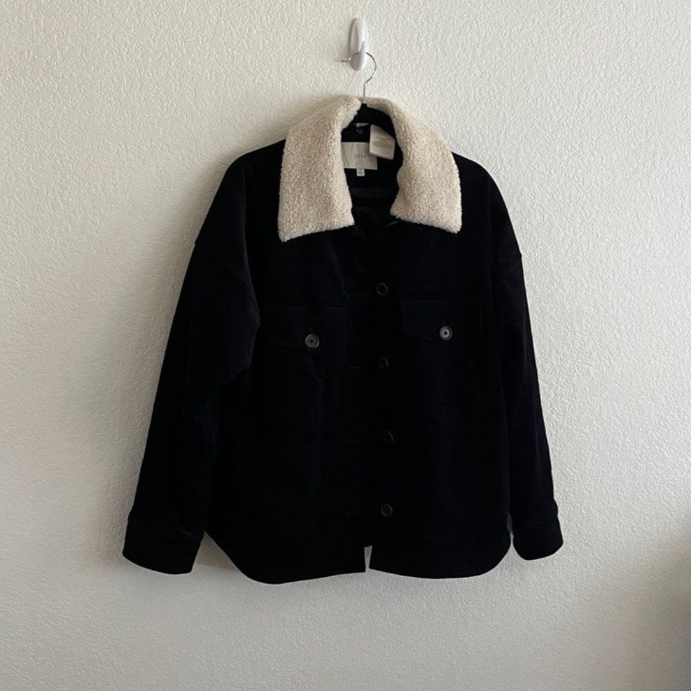 NEW Joie Draper Jacket Shacket Trucker - Picture 6 of 8